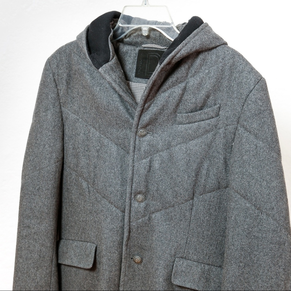 Troy Smith D Collection Heavy Wool Coat